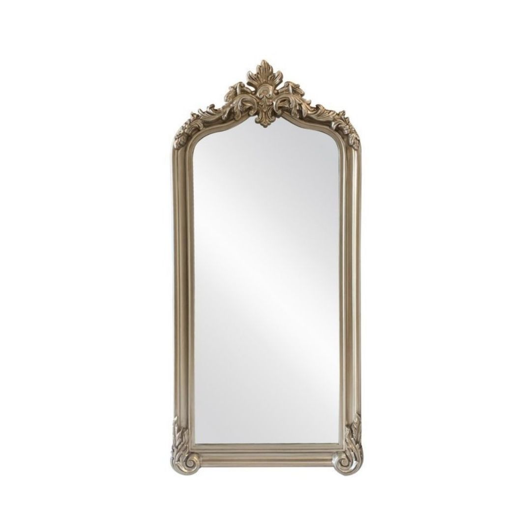 Ornate Mirror Antique Silver image 0